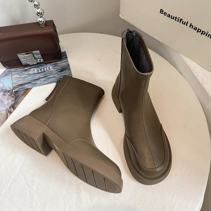 Damen-Stiefeletten mit quadrat – Embroidery Garments Bewertung und Preis