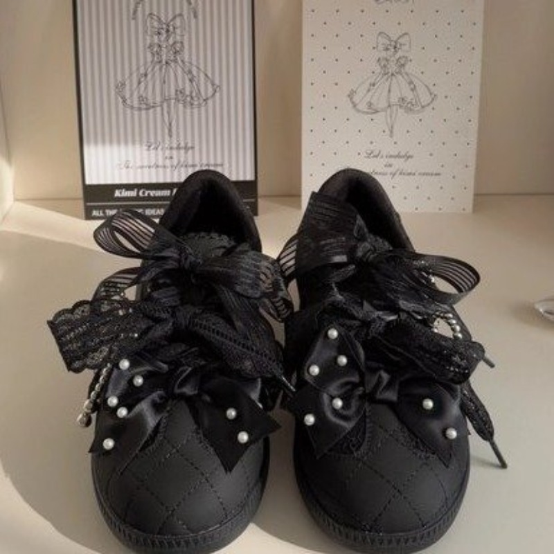 Modische, süße Lolita-Flach-Sn – Embroidery Garments Bewertung und Preis