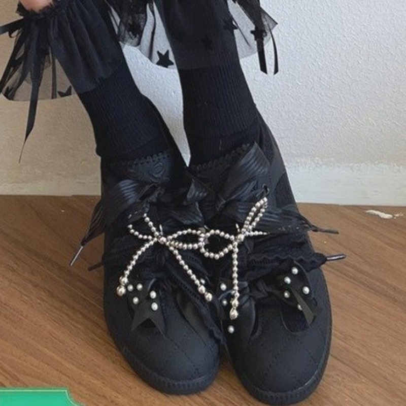 Modische, süße Lolita-Flach-Sn – Embroidery Garments Bewertung und Preis